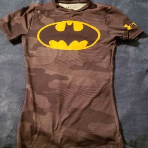 Boys fitted Batman shirt
